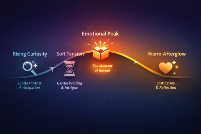 Anticipation & Timing — the emotional arc of a moment